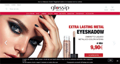 Desktop Screenshot of glossipmakeup.com